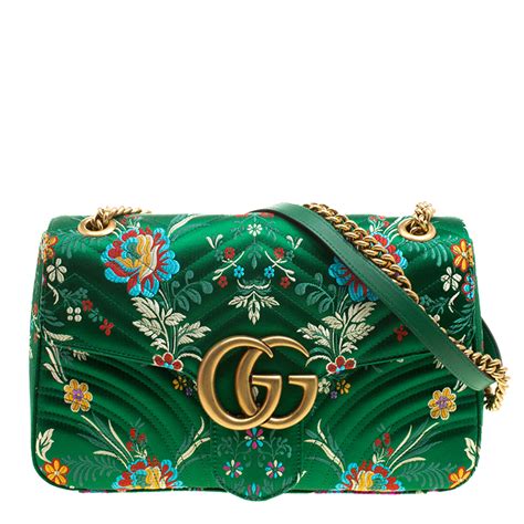 gucci green floral